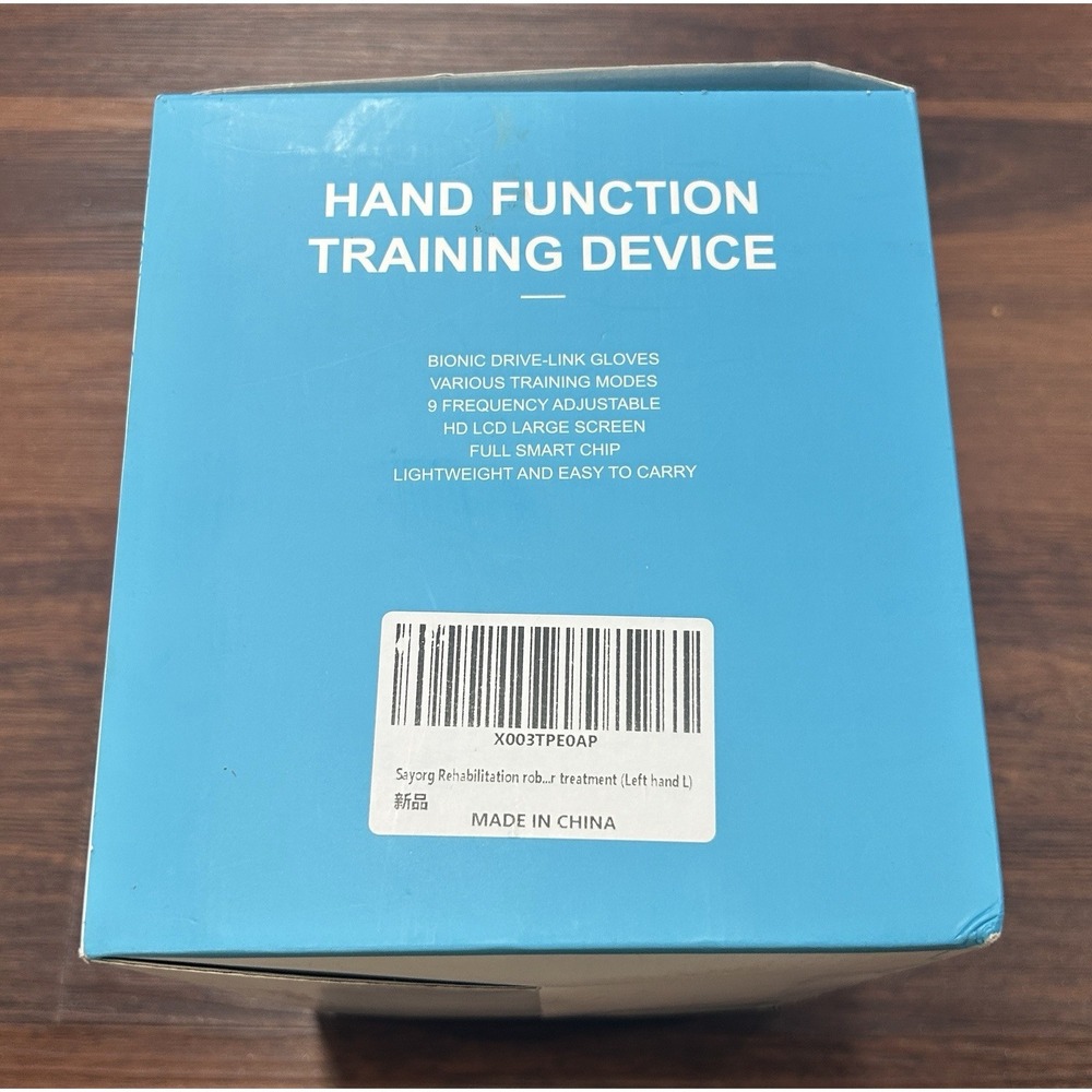 Sayorg Left Hand Function Stroke Rehab Robot Training Device Glove, Size Large - Picture 4 of 16